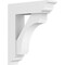 Ekena Millwork Standard Legacy Architectural Grade PVC Bracket With Traditional Ends, 3"W x 12"D x 14"H BKTP03X12X14LEC01 - alternate 1
